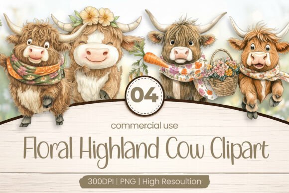 Download Floral Baby Cow Clipart PNG - Baby cow clipart Collection