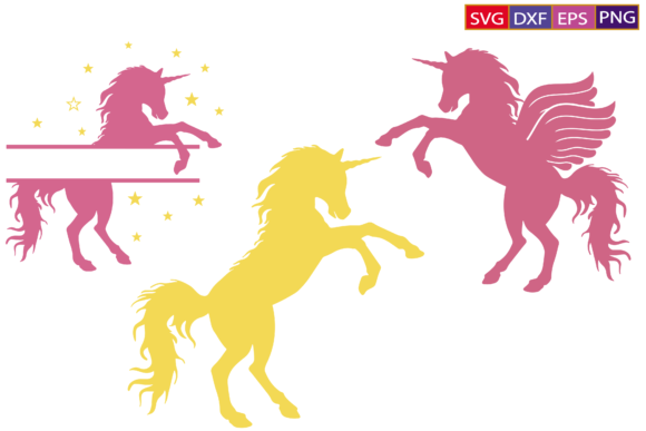 Download Unicorn Svg,Unicorn Split Monogram Svg - Monogram svg Collection